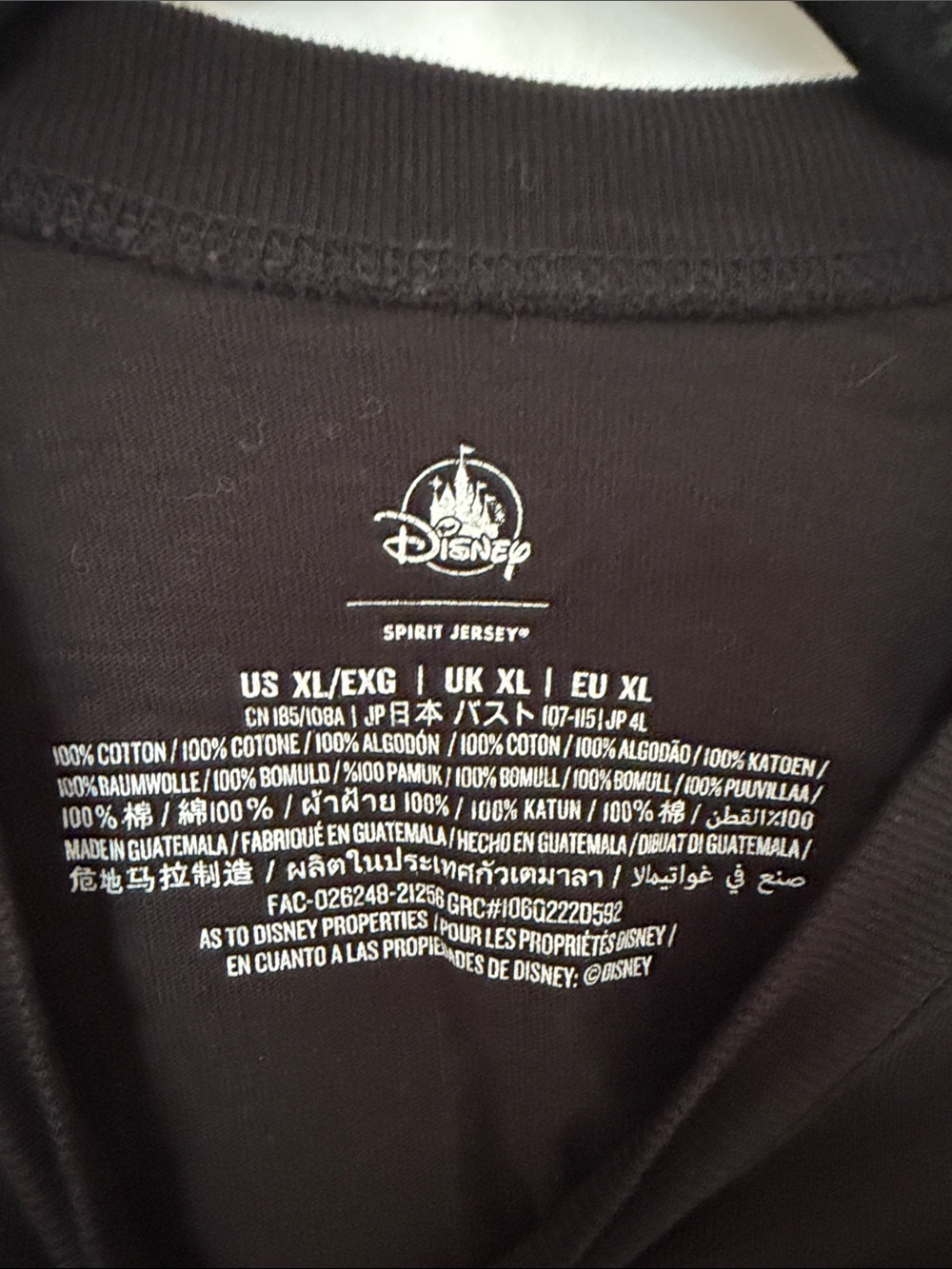 Disneyland Spirit Jersey - Picture 2 of 3